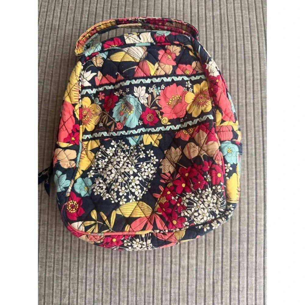 Vera Bradley Quilted‎ Floral Print Mini Backpack